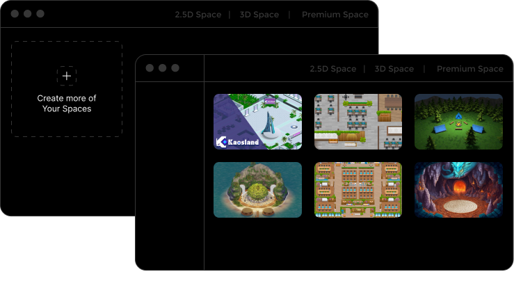 2.5D and 3D Space SDK